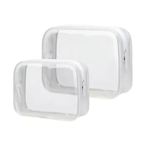 Wholesale Custom TSA Approved Toiletry Bags - Quart Size Transparent Travel Makeup Bags for Women