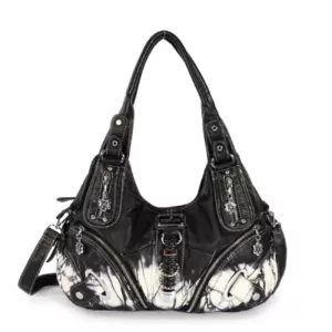 Wholesale European And American Washed And Dyed Single Shoulder Crossbody And Hand-Held Tote Bag