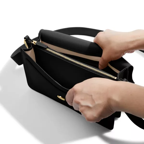 Medium Black Envelope Bag