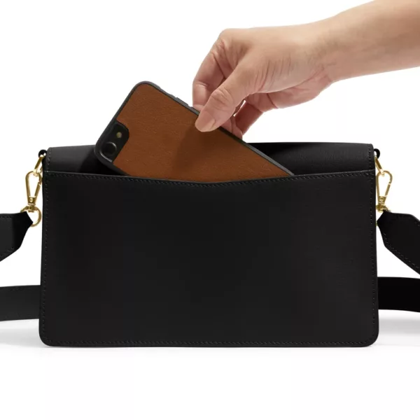 Medium Black Envelope Bag