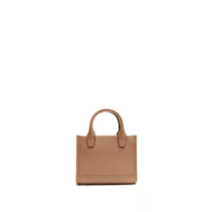 Diamond-Checked Calfskin Tote
