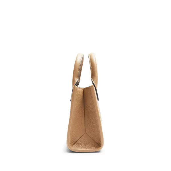 Diamond-Checked Calfskin Tote