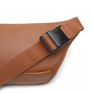 Saddle Horizon Leather Fanny Pack-Brown