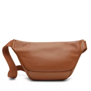 Saddle Horizon Leather Fanny Pack-Brown