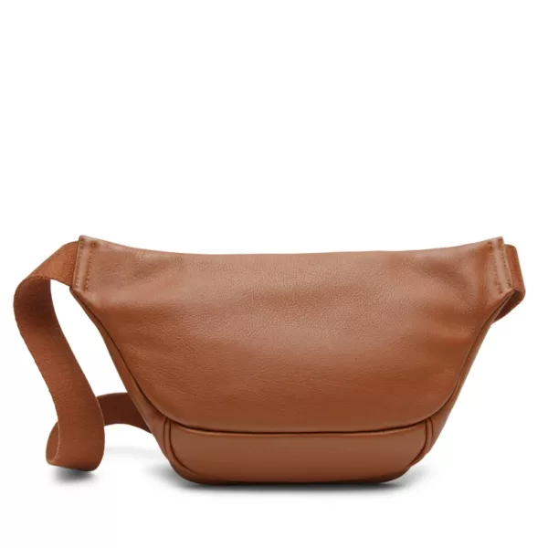 Saddle Horizon Leather Fanny Pack-Brown