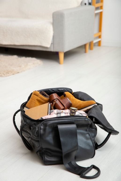 Leather Duffle Bag