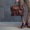 Leather Duffle Bag