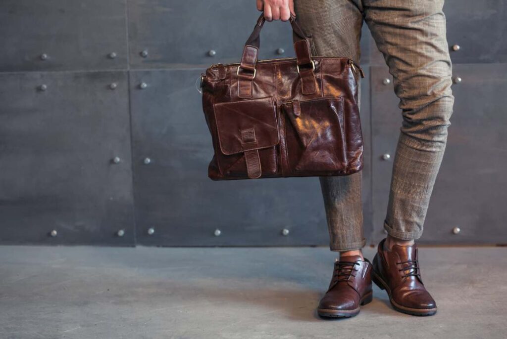 Leather Duffle Bag