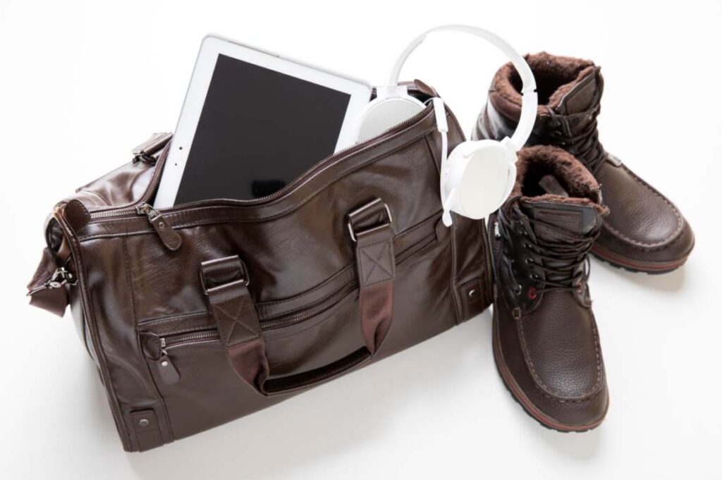 Leather Duffle Bag