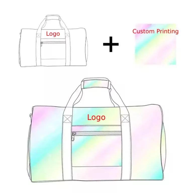 custom gym bag