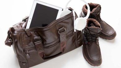 Leather Duffle Bag
