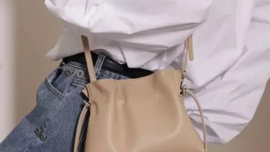 Luxury Unique Crossbody Bag Drawstring Shoulder Bag coffee
