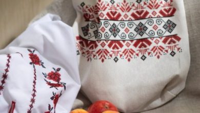 traditional embroidered bag